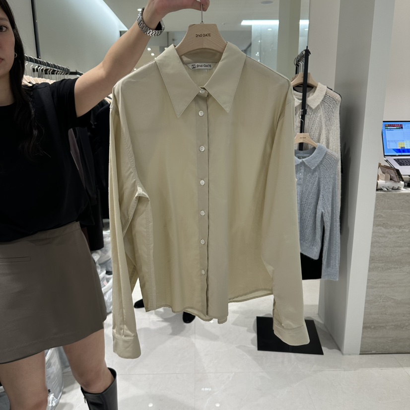 2ND GATE韓國直郵女裝新款真品人氣休閑推薦熱賣襯衫蕾絲衫2ND GATE襯衫/蕾絲衫圖色2