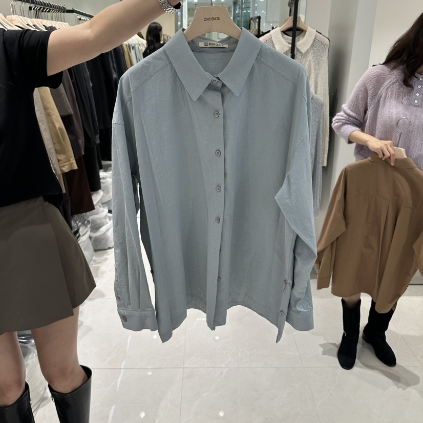 2ND GATE韓國直郵女士新品休閑真品熱賣時尚人氣襯衫蕾絲衫2ND GATE襯衫/蕾絲衫圖色2