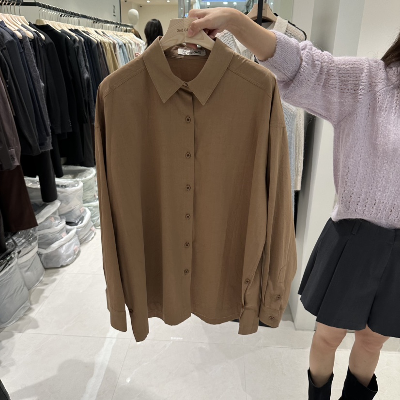 2ND GATE韓國直郵女士新品休閑真品熱賣時尚人氣襯衫蕾絲衫2ND GATE襯衫/蕾絲衫圖色3