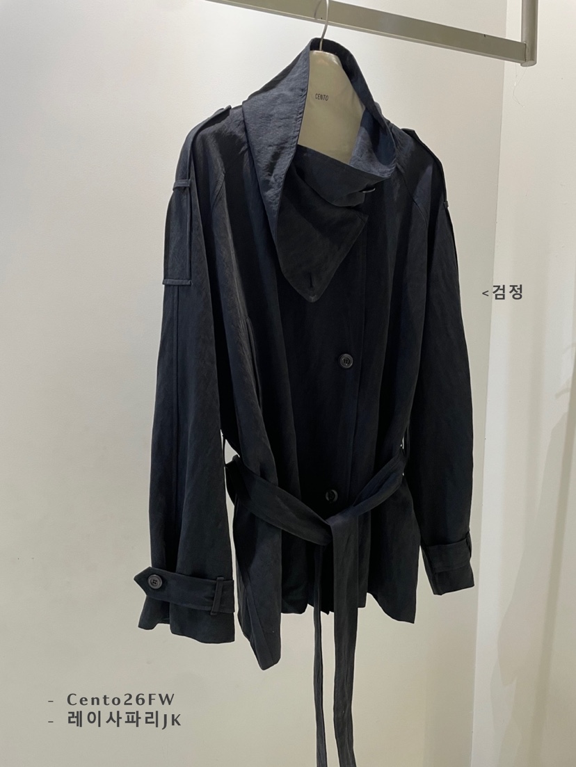 CENTO東大門實拍女士新品休閑真品熱賣推薦時尚夾克含腰帶CENTO夾克
