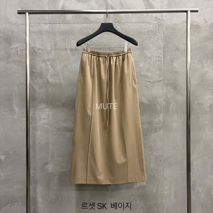 MUTE-P東大門實拍女士新款真品熱賣推薦時尚休閑人氣長裙MUTE長裙圖色1