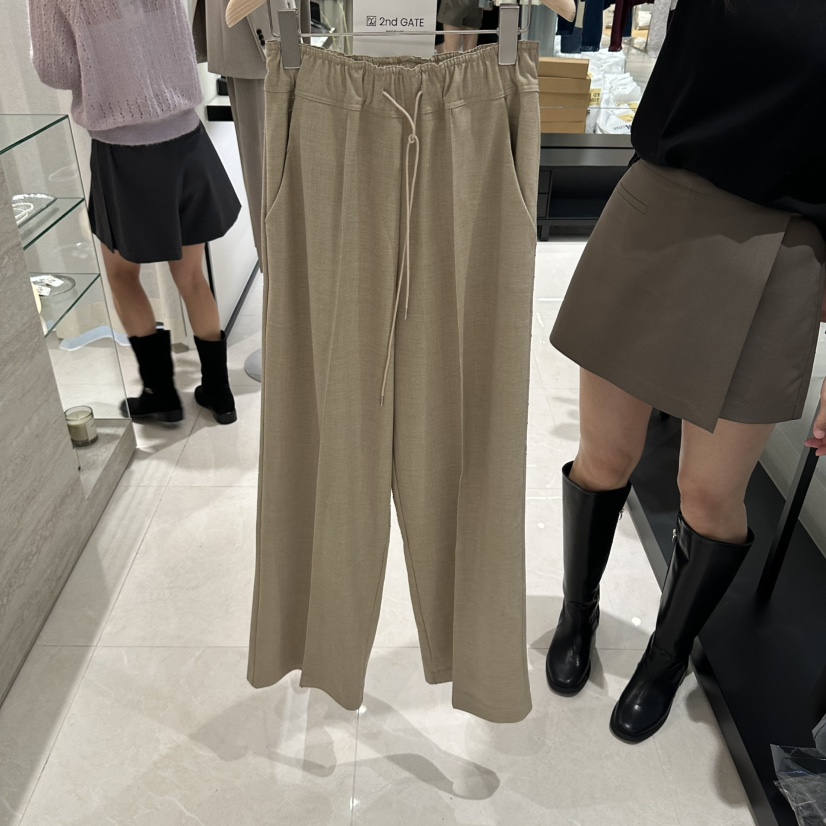2ND GATE東大門代購女士新品熱賣休閑時尚推薦真品休閑褲2ND GATE休閑褲圖色1