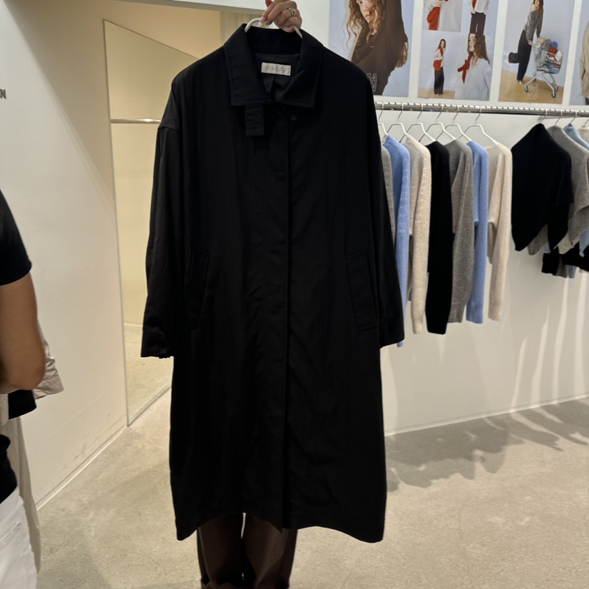 MARAN-P韓國直郵女士新品人氣真品推薦休閑長款風衣高領MARAN長款風衣圖色2