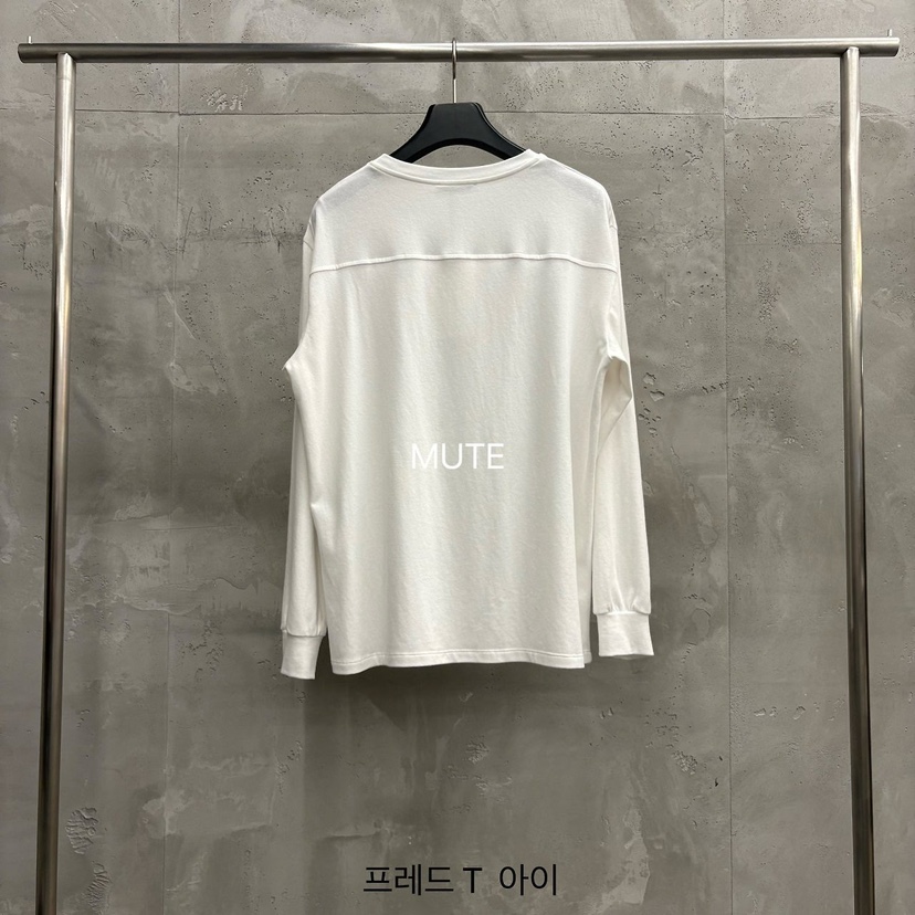 MUTE-P韓國直郵女裝新款真品休閑人氣時尚熱賣推薦長袖T恤MUTE長袖T恤