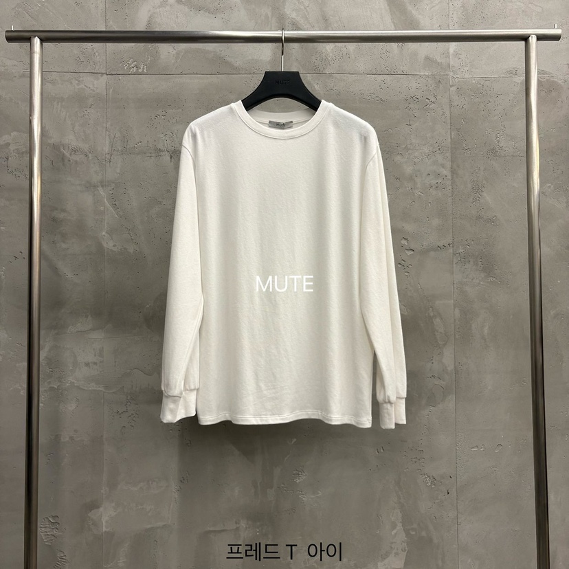 MUTE-P韓國直郵女裝新款真品休閑人氣時尚熱賣推薦長袖T恤MUTE長袖T恤圖色1