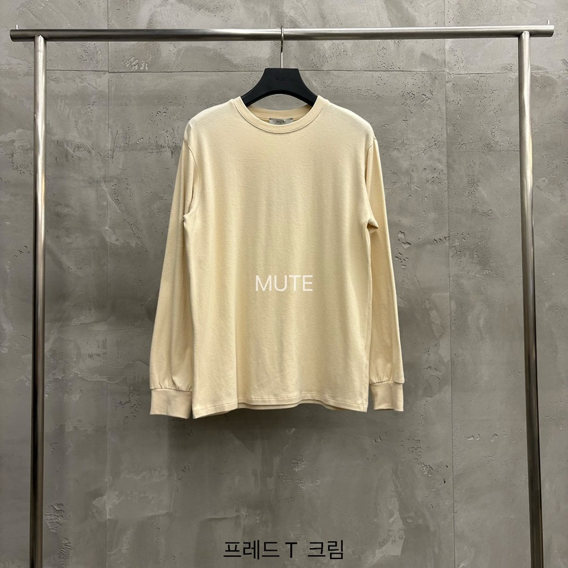 MUTE-P韓國直郵女裝新款真品休閑人氣時尚熱賣推薦長袖T恤MUTE長袖T恤圖色2