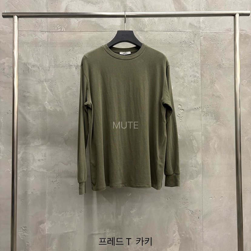 MUTE-P韓國直郵女裝新款真品休閑人氣時尚熱賣推薦長袖T恤MUTE長袖T恤圖色4