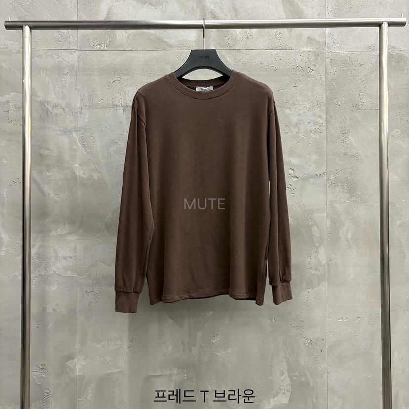 MUTE-P韓國直郵女裝新款真品休閑人氣時尚熱賣推薦長袖T恤MUTE長袖T恤圖色5