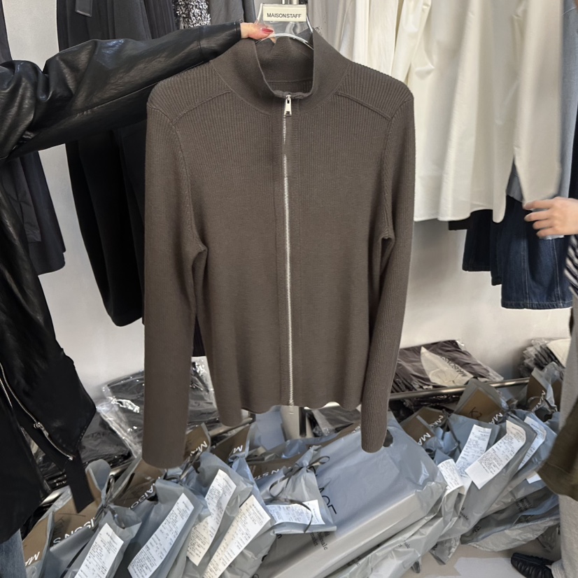 DOUBLE STANDARD/LE SMOKING/MAISONSTAFF東大門實拍女裝新品熱賣開衫MAISONSTAFF開衫圖色2