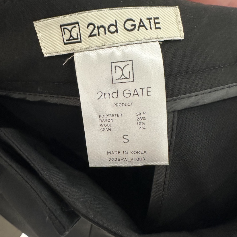 2ND GATE韓國直郵女士新品推薦真品時尚人氣休閑熱賣休閑褲2ND GATE休閑褲