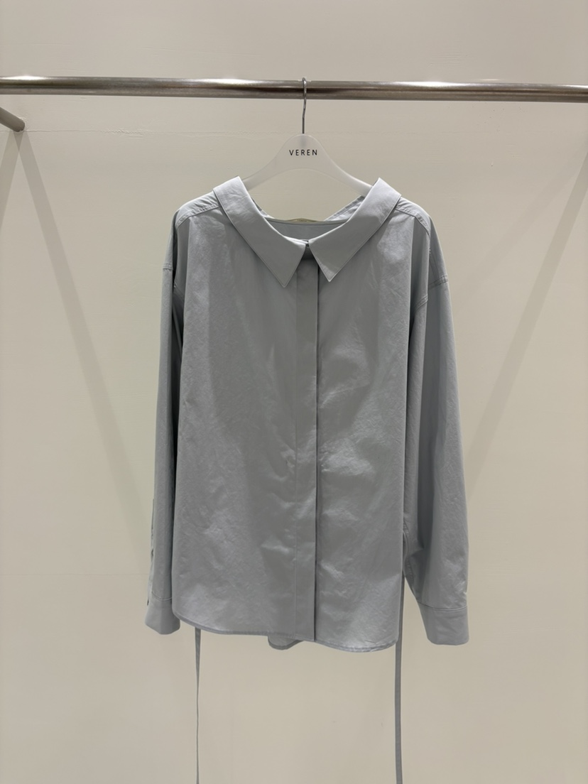 VEREN東大門直郵女士新款時尚真品休閑人氣襯衫蕾絲衫含繩VEREN襯衫/蕾絲衫圖色2