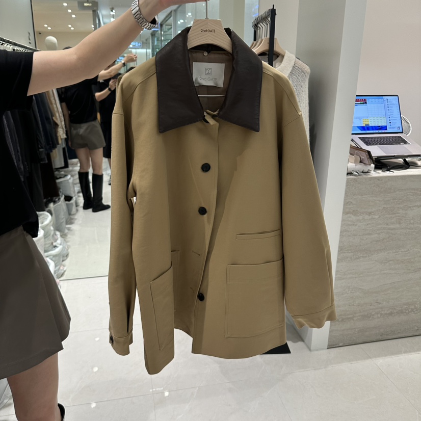 2ND GATE東大門直郵女裝新品真品推薦時尚人氣熱賣休閑夾克2ND GATE夾克圖色1