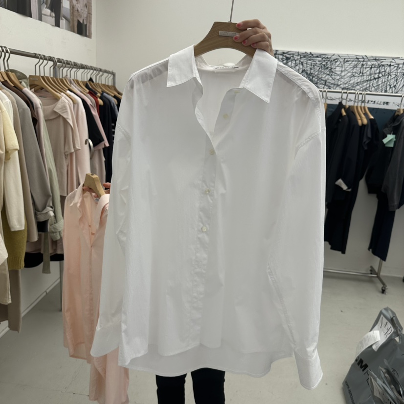 MER東大門直郵女士新品真品推薦人氣時尚熱賣休閑襯衫蕾絲衫MER/ANGELO BIANCO襯衫/蕾絲衫圖色1