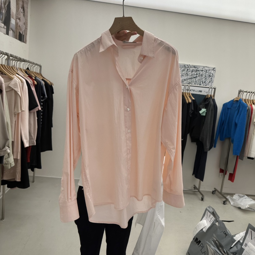 MER東大門直郵女士新品真品推薦人氣時尚熱賣休閑襯衫蕾絲衫MER/ANGELO BIANCO襯衫/蕾絲衫圖色2