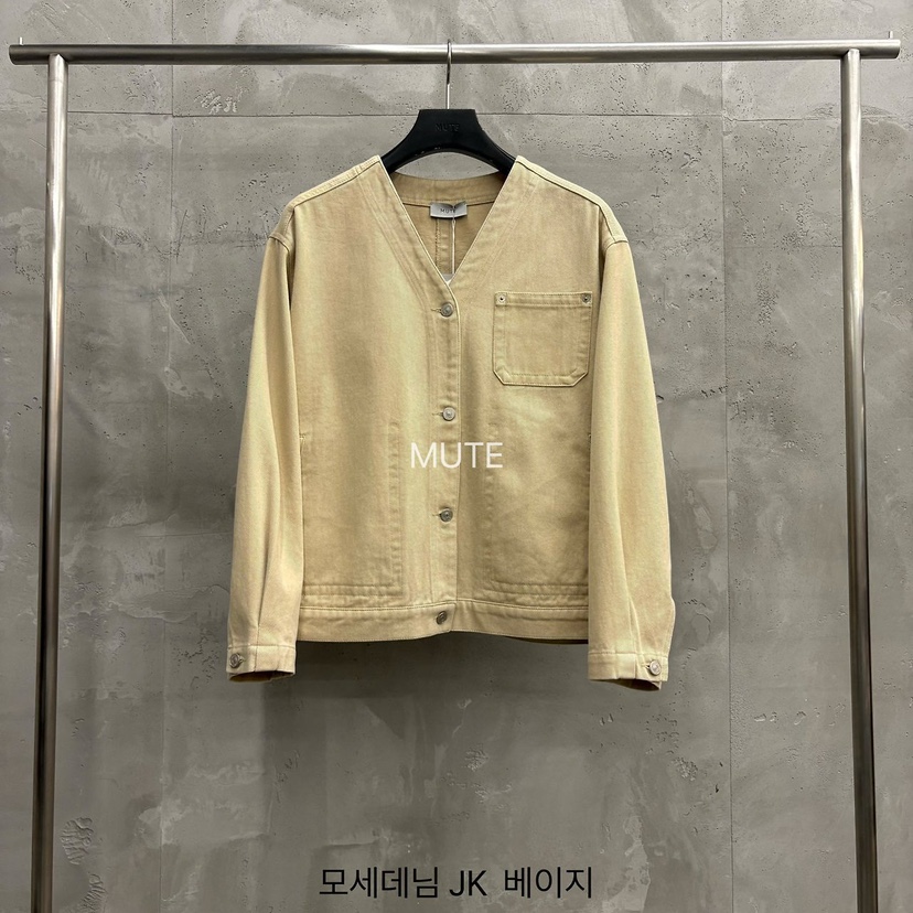 MUTE-P韓國代購女裝新品休閑真品人氣時尚推薦熱賣夾克MUTE夾克圖色1