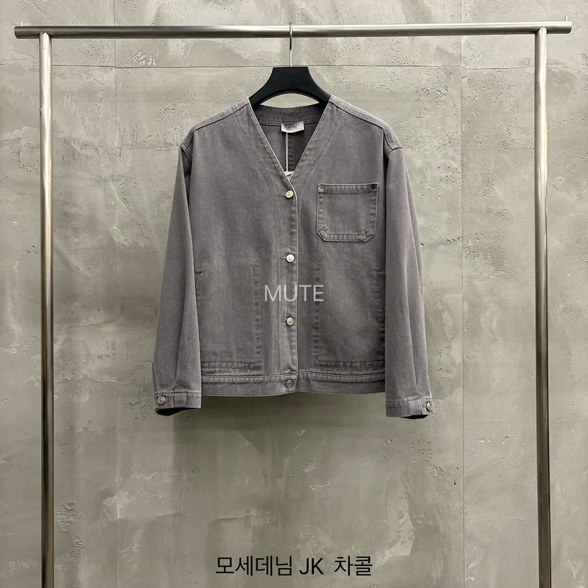 MUTE-P韓國代購女裝新品休閑真品人氣時尚推薦熱賣夾克MUTE夾克圖色2
