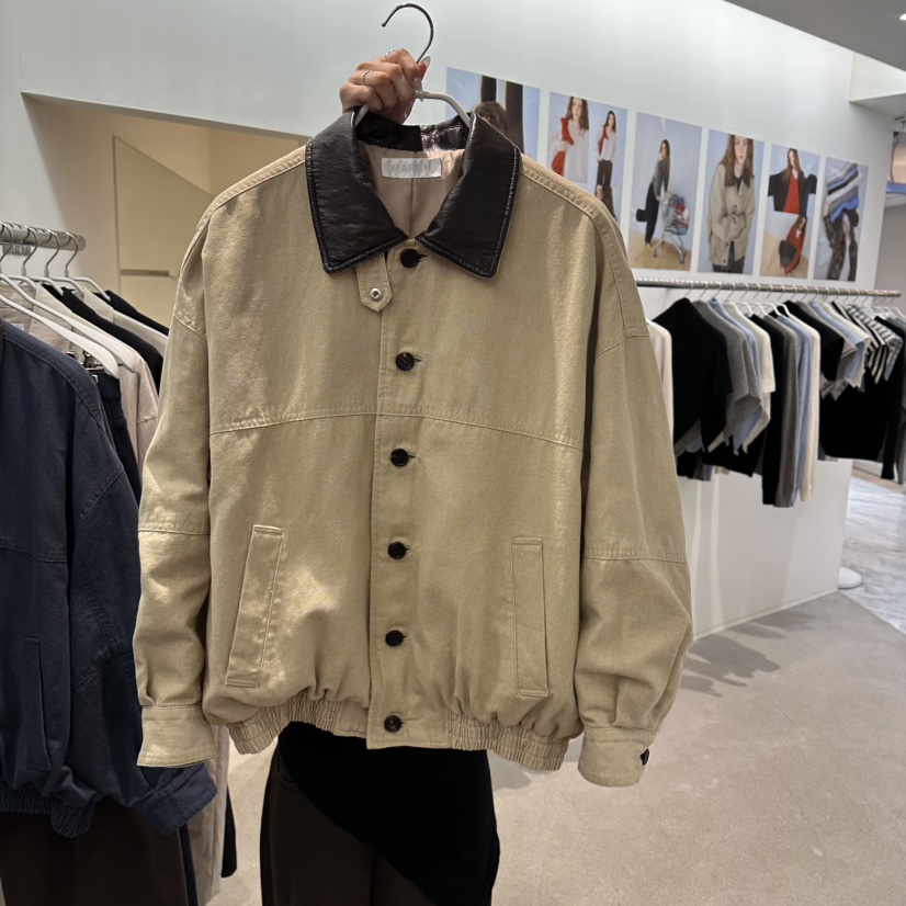 MARAN-P韓國代購女士新品人氣休閑真品熱賣時尚夾克水洗MARAN夾克圖色1