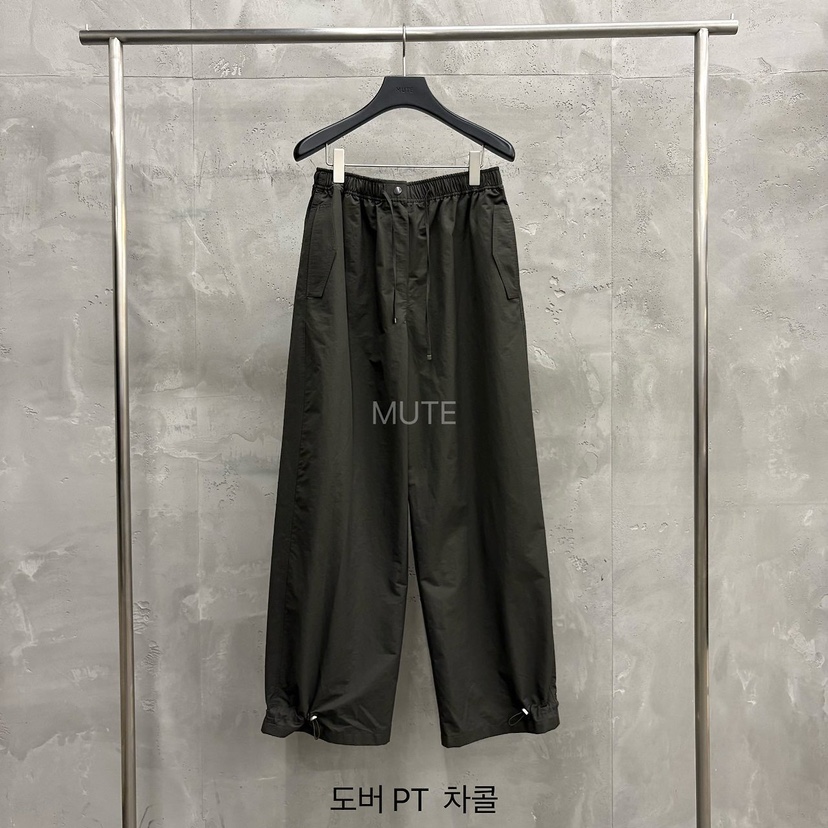 MUTE-P東大門實拍女士新款真品人氣休閑熱賣推薦時尚休閑褲MUTE休閑褲圖色3墨色