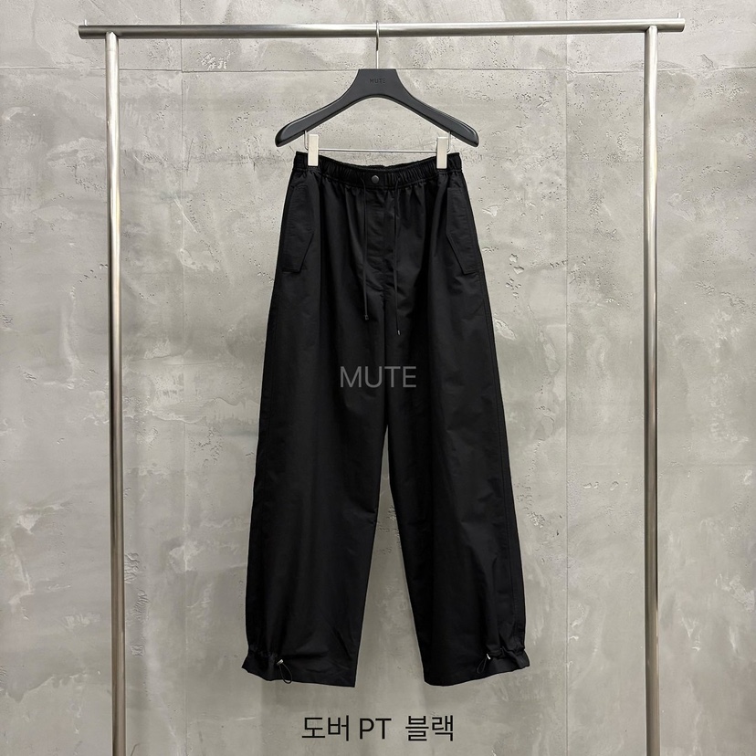 MUTE-P東大門實拍女士新款真品人氣休閑熱賣推薦時尚休閑褲MUTE休閑褲圖色4黑色