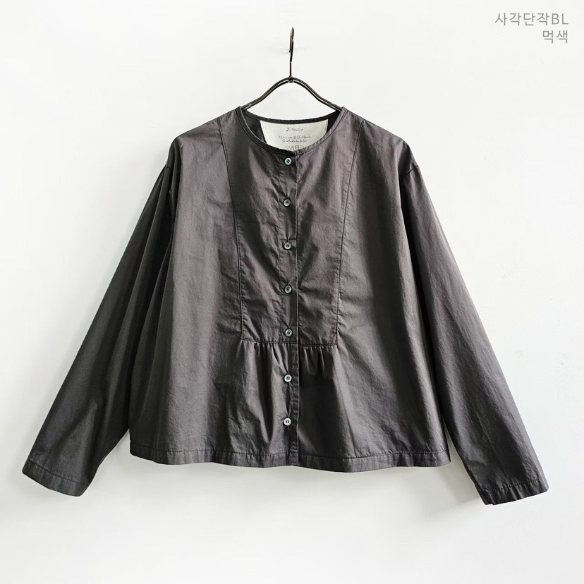 PUCO東大門代購女士新品時尚推薦真品人氣休閑襯衫蕾絲衫PUCO襯衫/蕾絲衫圖色3墨