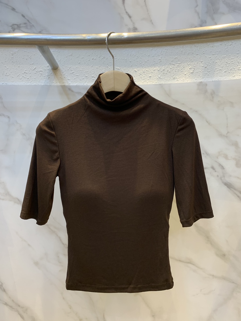 OLIVE TrEE東大門實拍女裝新款真品時尚熱賣人氣T恤高領OLIVE TrEET恤圖色3