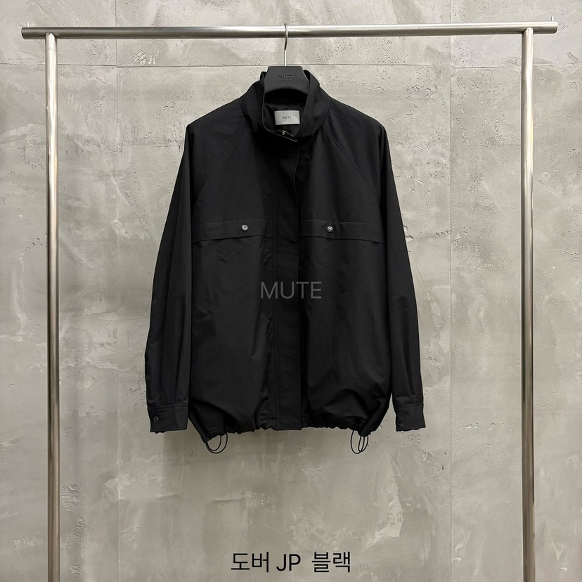 MUTE-P韓國代購女裝新品人氣時尚休閑真品推薦熱賣夾克MUTE夾克圖色4黑色