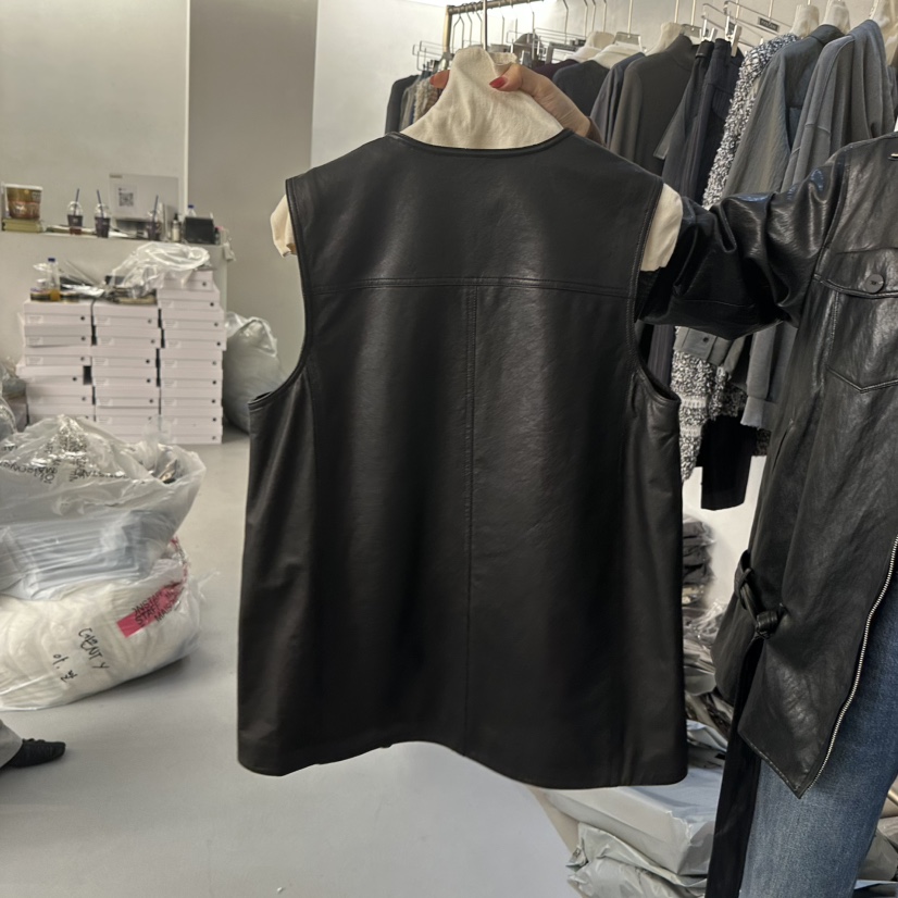DOUBLE STANDARD/LE SMOKING/MAISONSTAFF韓國直郵女裝新品真品馬甲MAISONSTAFF馬甲