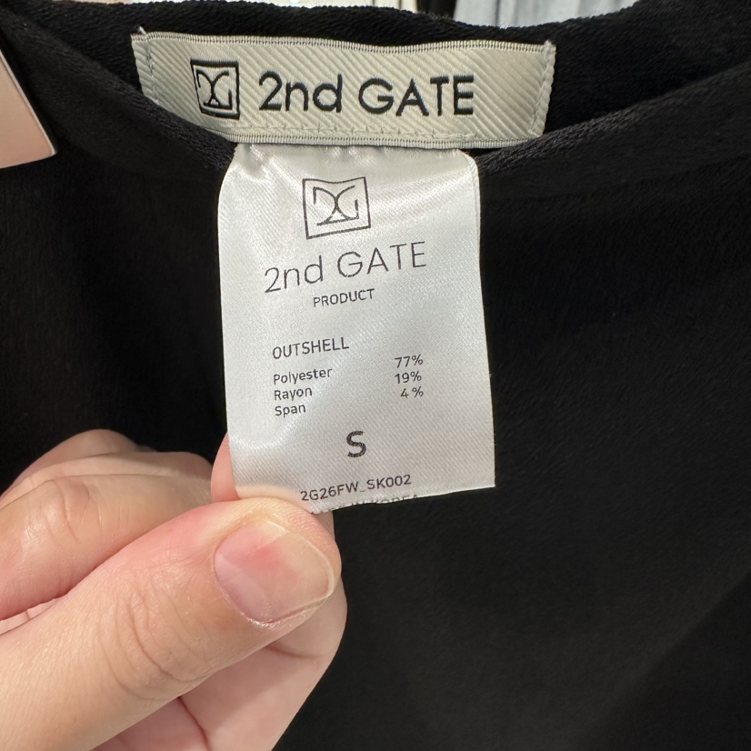 2ND GATE東大門直郵女裝新品真品熱賣推薦休閑半身裙中短裙2ND GATE半身裙/中短裙