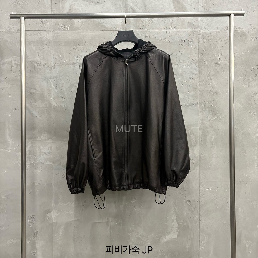 MUTE-P韓國直郵女裝新款真品推薦休閑人氣熱賣時尚皮衣MUTE皮衣圖色1