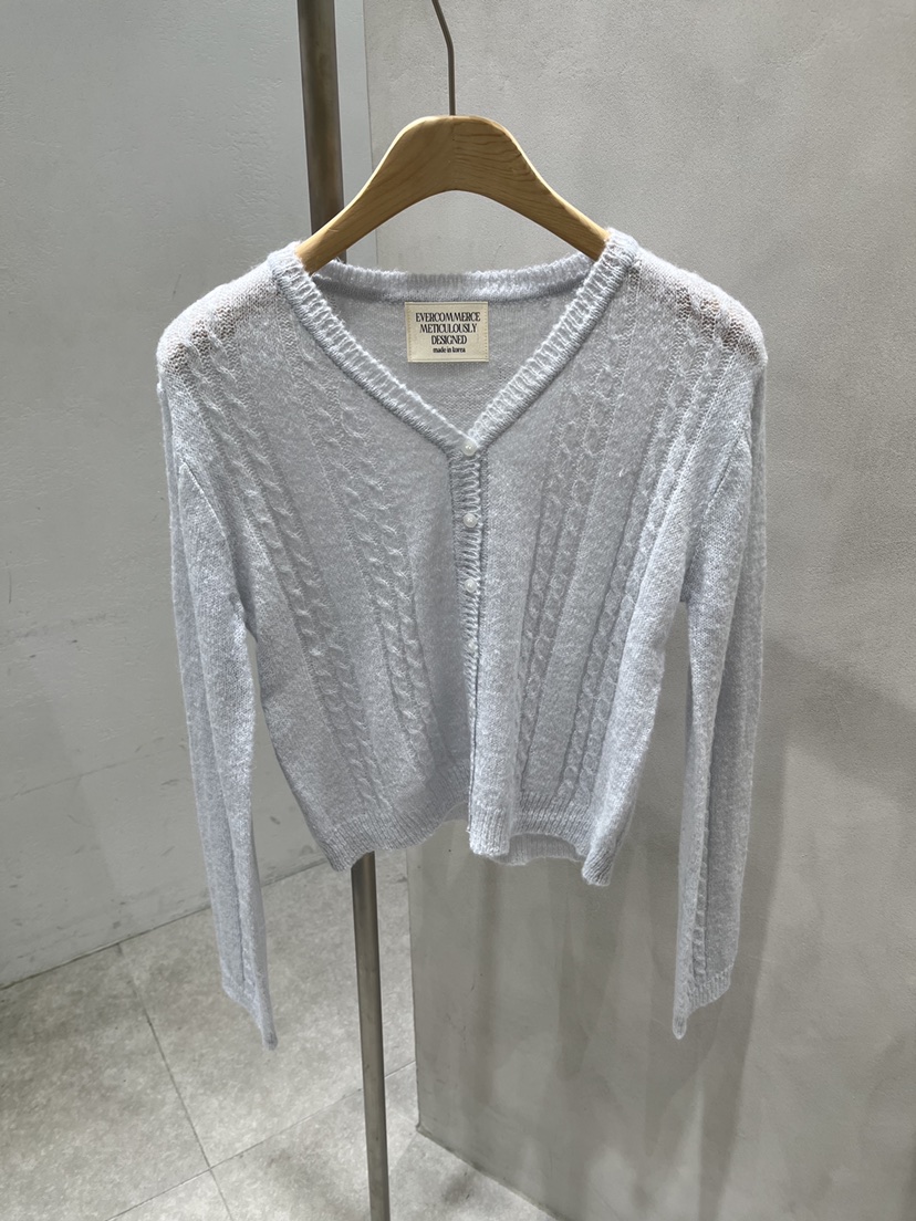 EVERCOMMERCE METICULOUSLY DESIGNED東大門直郵女士新款推薦針織衫扭曲EVERCOMMERCE METICULOUSLY DESIGNED針織衫圖色3