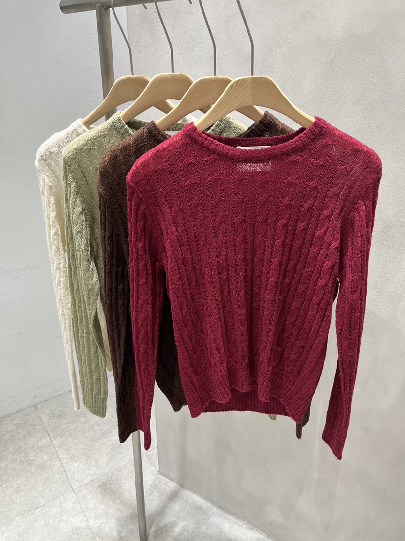 EVERCOMMERCE METICULOUSLY DESIGNED東大門代購女士新品推薦針織衫馬海毛EVERCOMMERCE METICULOUSLY DESIGNED針織衫
