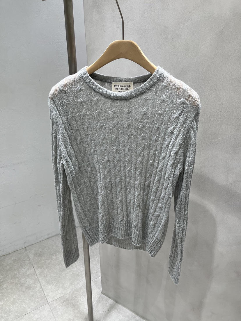 EVERCOMMERCE METICULOUSLY DESIGNED東大門代購女士新品推薦針織衫馬海毛EVERCOMMERCE METICULOUSLY DESIGNED針織衫圖色3