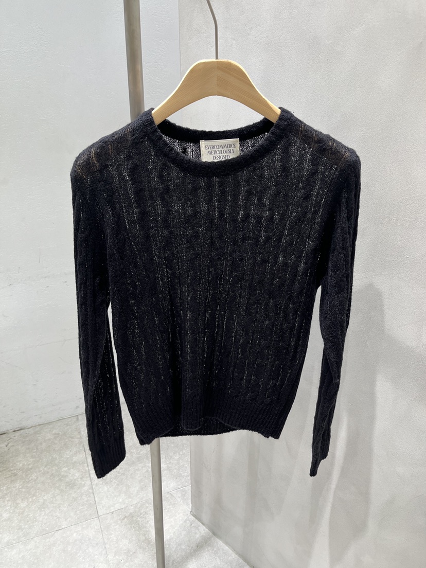 EVERCOMMERCE METICULOUSLY DESIGNED東大門代購女士新品推薦針織衫馬海毛EVERCOMMERCE METICULOUSLY DESIGNED針織衫圖色4
