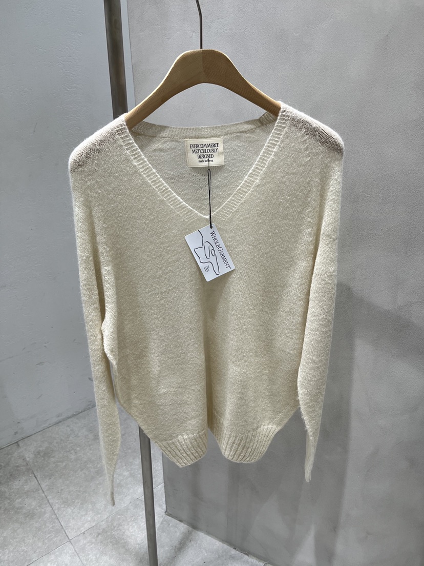 EVERCOMMERCE METICULOUSLY DESIGNED韓國直郵女士新品人氣針織衫EVERCOMMERCE METICULOUSLY DESIGNED針織衫圖色5