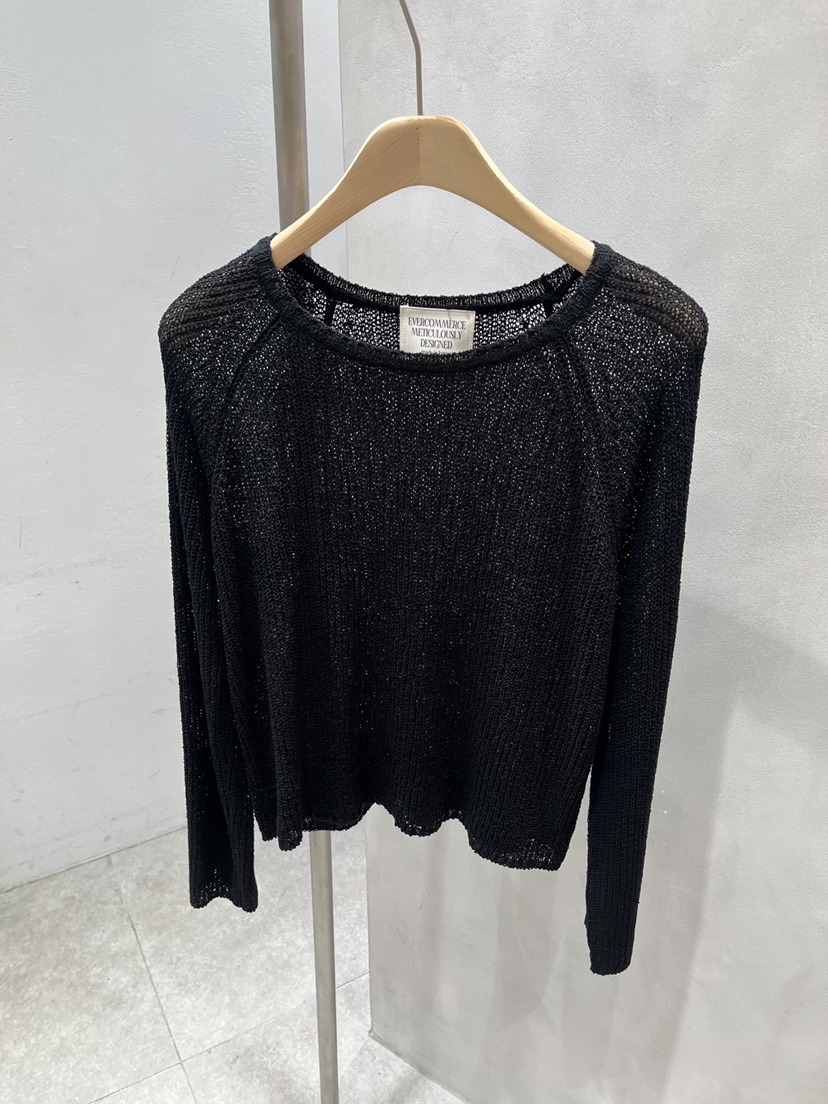 EVERCOMMERCE METICULOUSLY DESIGNED東大門代購女士新品休閑針織衫EVERCOMMERCE METICULOUSLY DESIGNED針織衫圖色4