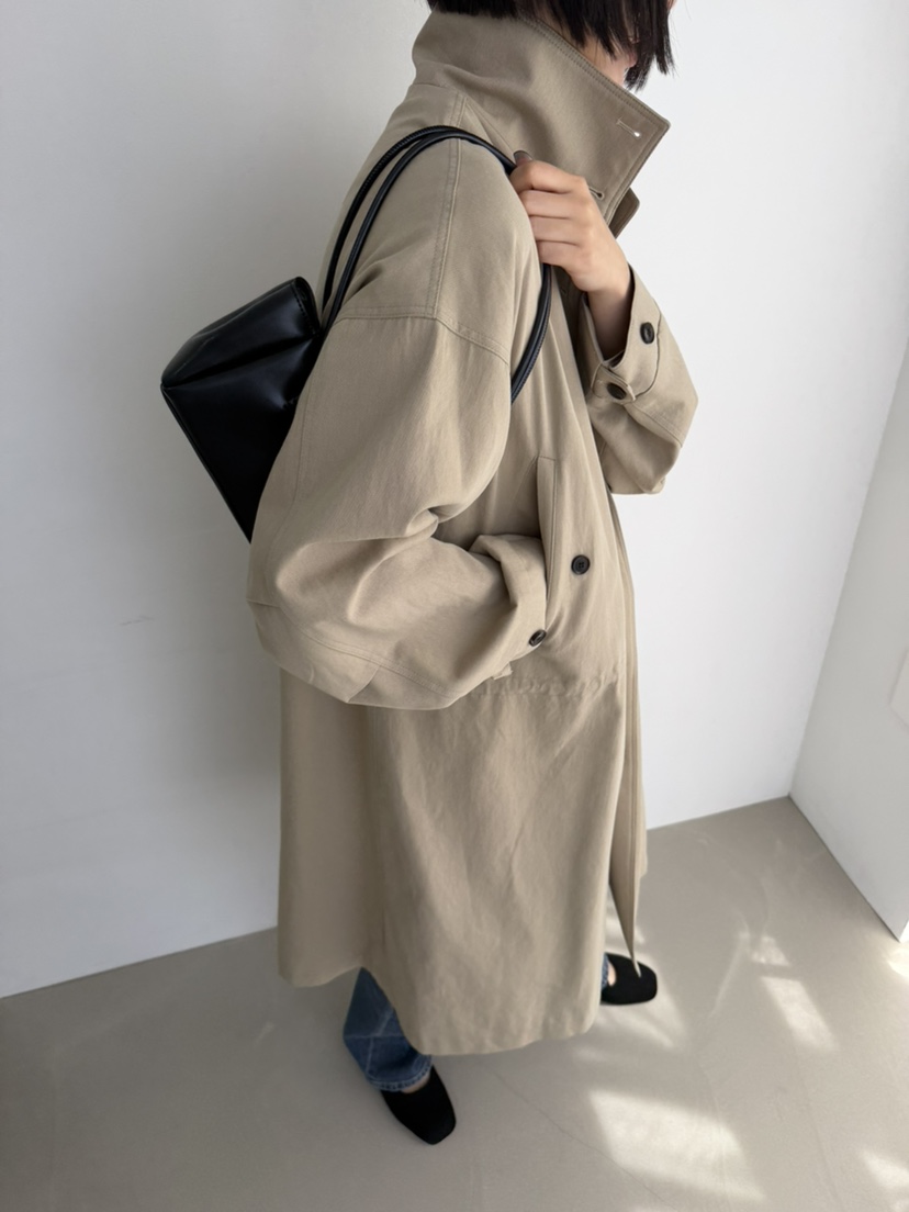 BAROQUE韓國代購女裝新品真品時尚推薦休閑熱賣人氣長款風衣BAROQUE長款風衣