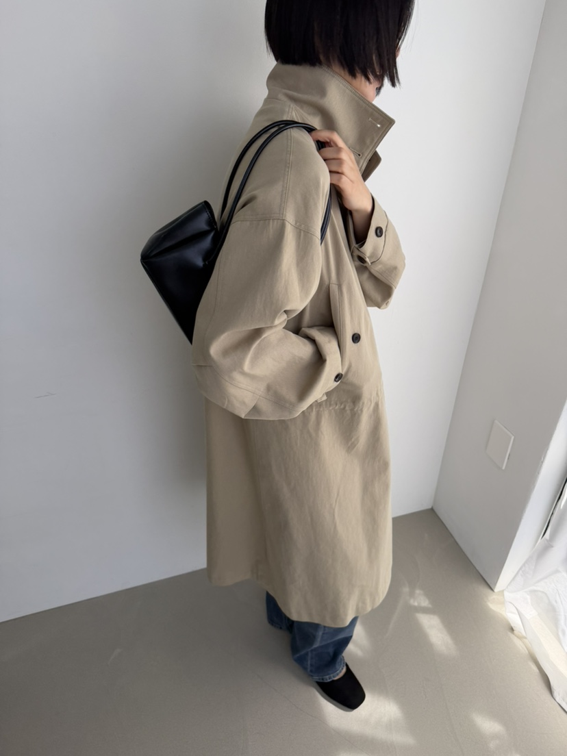 BAROQUE韓國代購女裝新品真品時尚推薦休閑熱賣人氣長款風衣BAROQUE長款風衣
