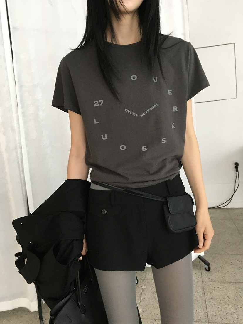 OVERK東大門代購女士新品人氣真品推薦時尚休閑熱賣短褲OVERK短褲