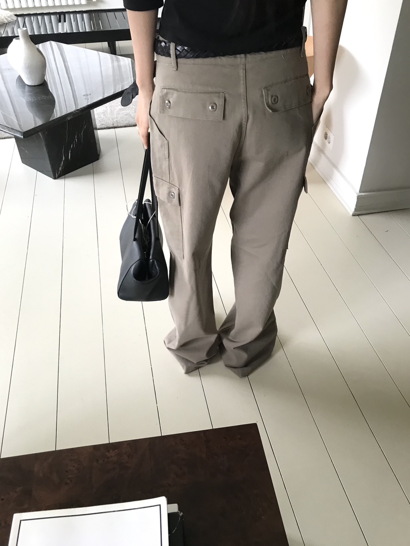 OVERK韓國代購女裝新款真品推薦熱賣休閑人氣休閑褲不含腰帶OVERK休閑褲