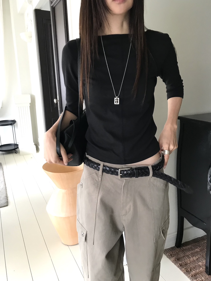 OVERK韓國代購女裝新款真品推薦熱賣休閑人氣休閑褲不含腰帶OVERK休閑褲