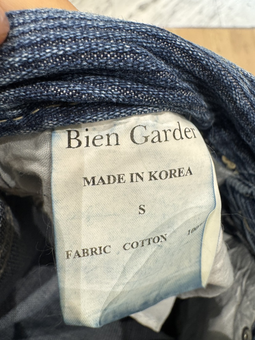 BIEN GARDER東大門直郵女裝新款人氣時尚推薦休閑牛仔褲BIEN GARDER牛仔褲