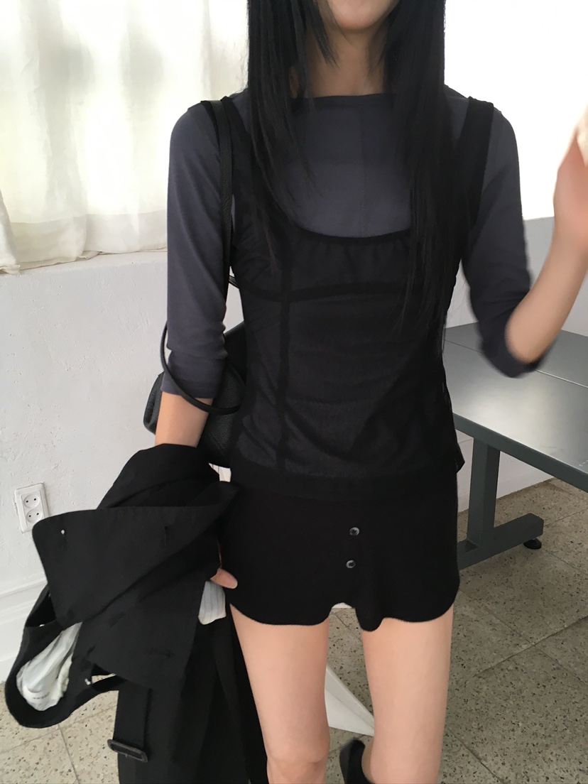 OVERK東大門直郵女裝新品真品人氣推薦熱賣休閑時尚吊帶背心OVERK吊帶/背心