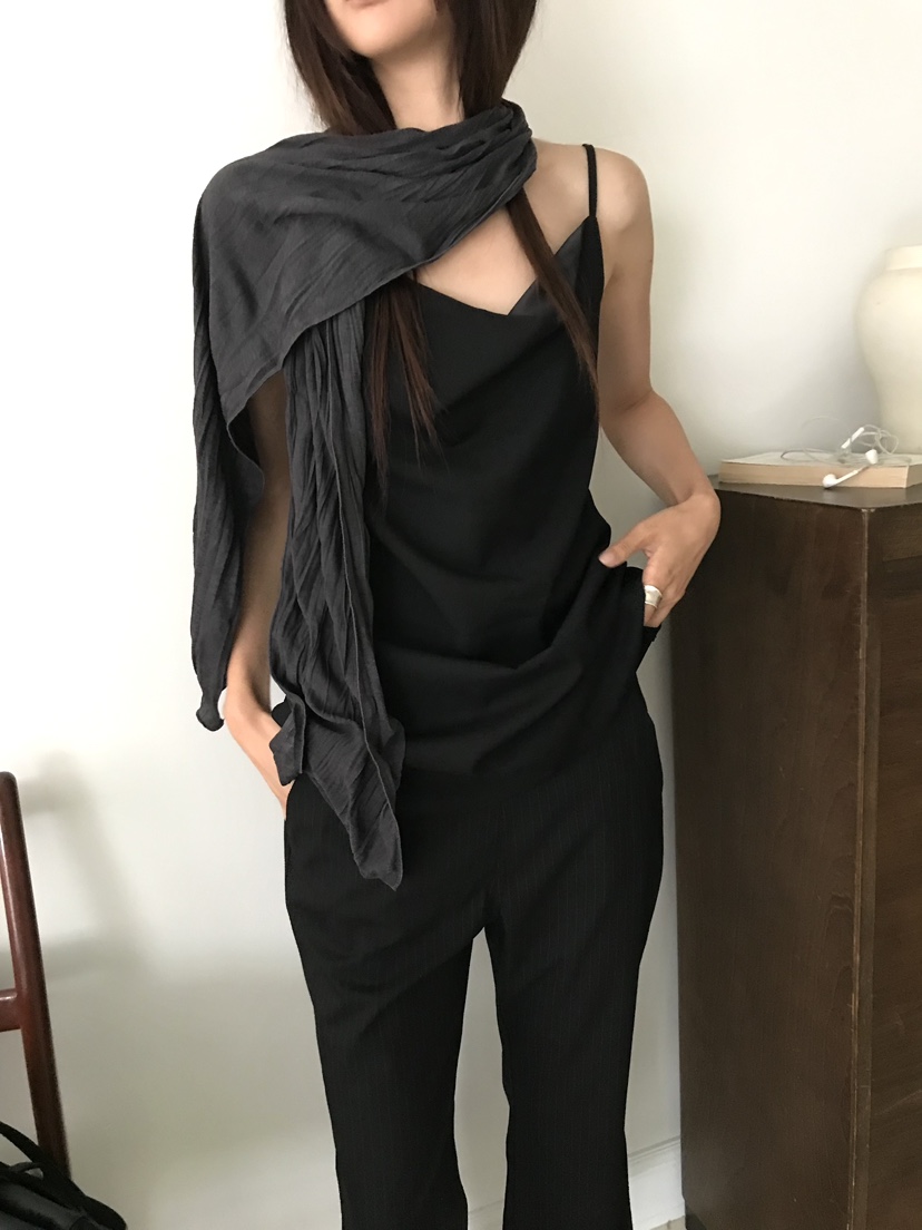 OVERK東大門實拍女裝新品時尚休閑人氣推薦真品圍巾披肩圍巾OVERK圍巾/披肩圖色1