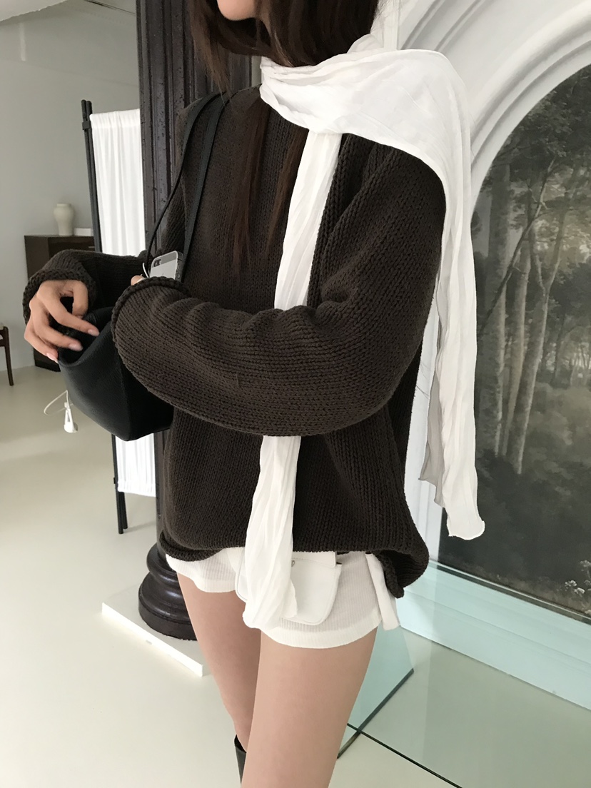 OVERK東大門實拍女裝新品時尚休閑人氣推薦真品圍巾披肩圍巾OVERK圍巾/披肩圖色3
