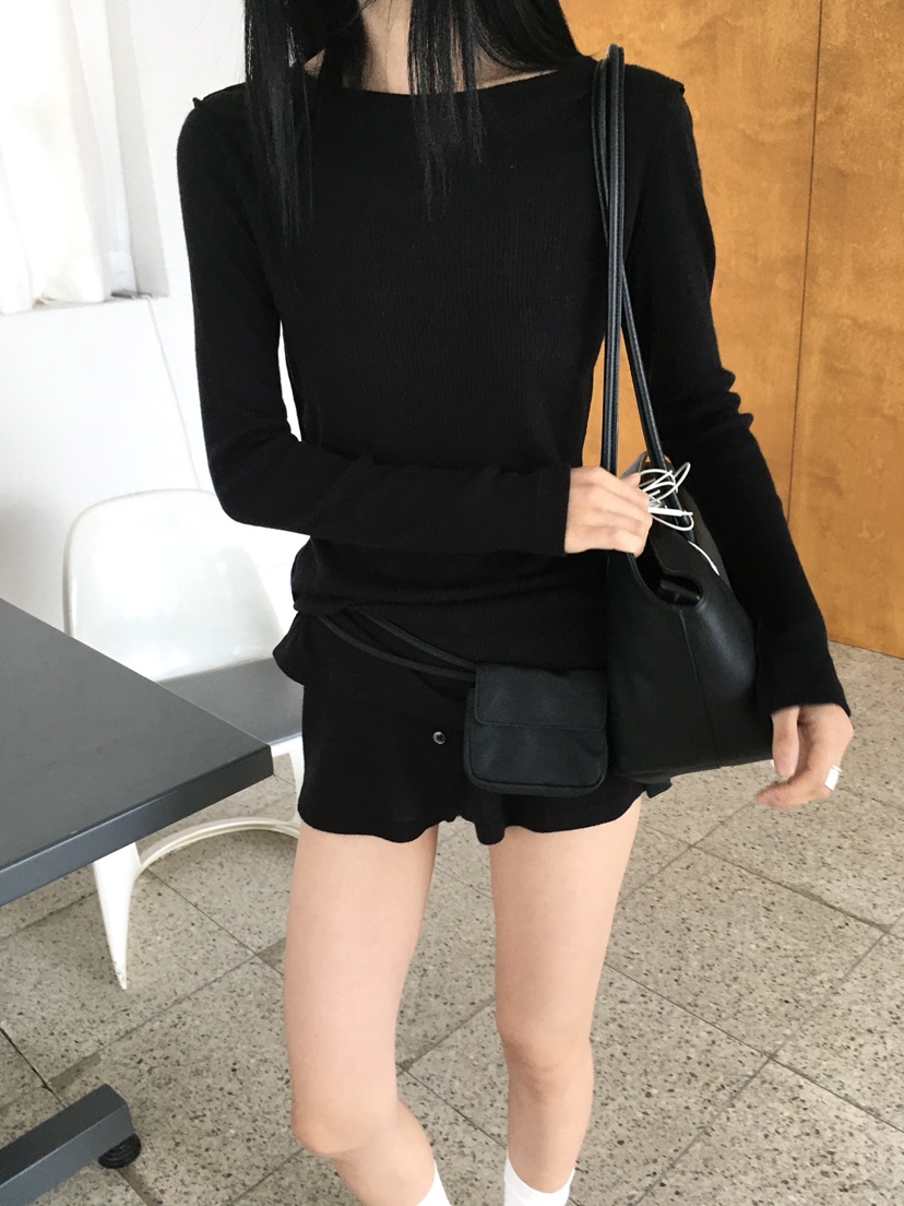 OVERK東大門代購女士新品熱賣休閑人氣時尚真品推薦長袖T恤OVERK長袖T恤