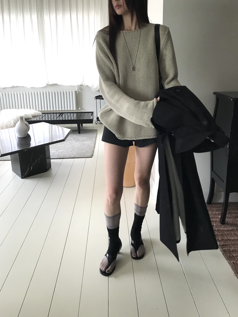 OVERK東大門實拍女裝新品時尚休閑熱賣真品人氣推薦針織衫棉OVERK針織衫