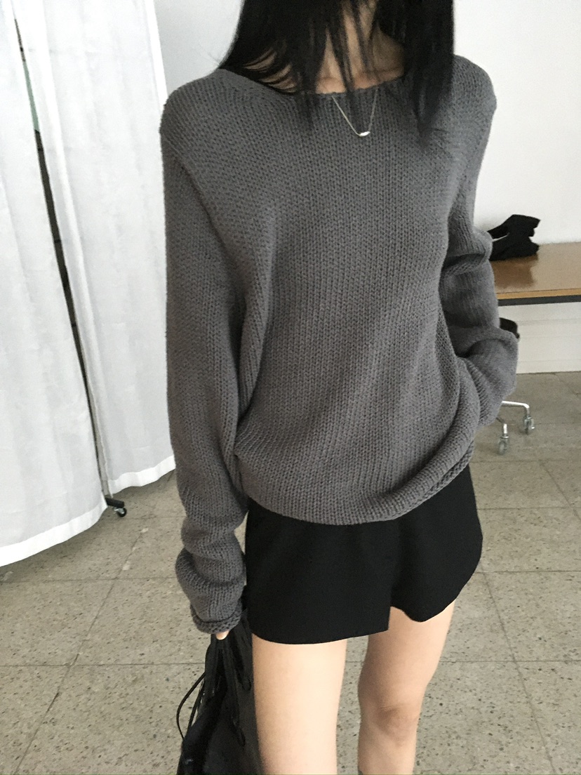 OVERK東大門實拍女裝新品時尚休閑熱賣真品人氣推薦針織衫棉OVERK針織衫