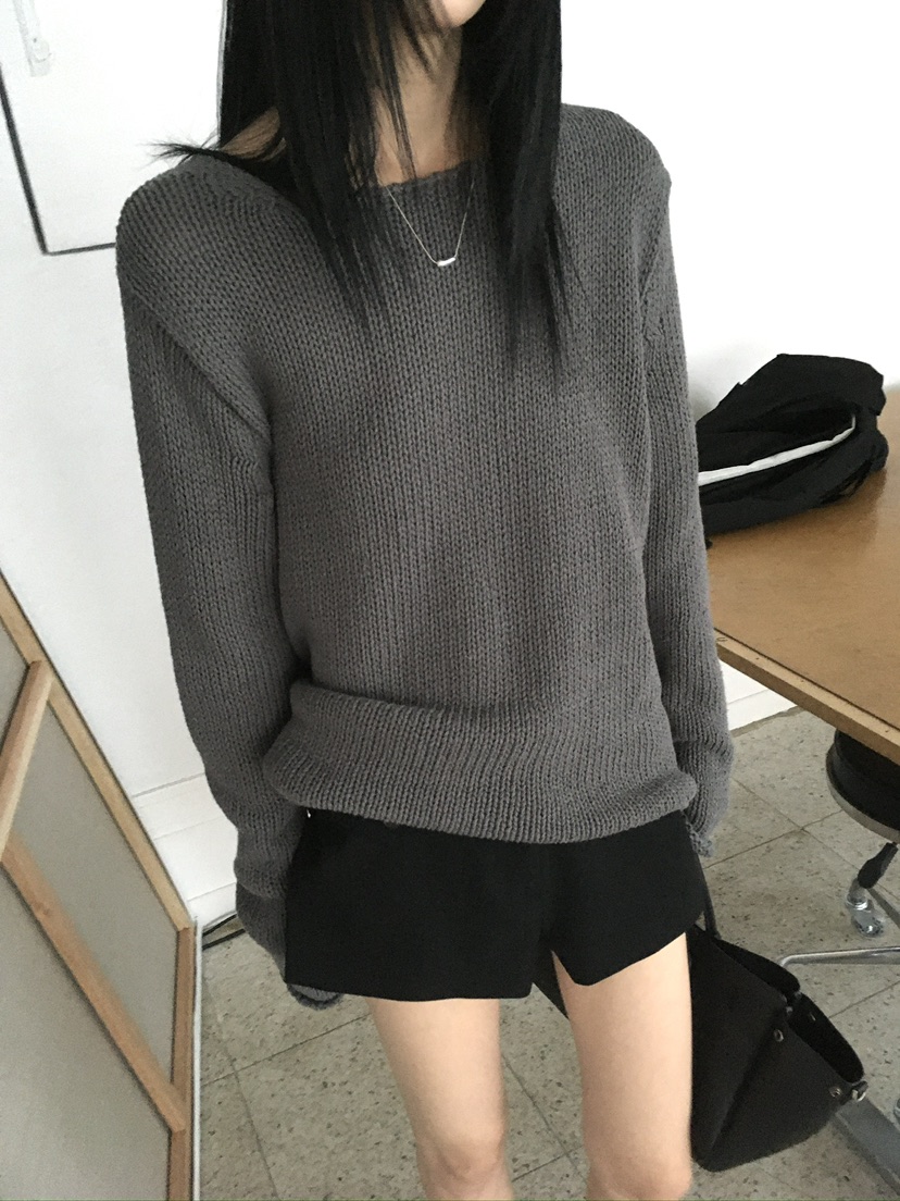 OVERK東大門實拍女裝新品時尚休閑熱賣真品人氣推薦針織衫棉OVERK針織衫