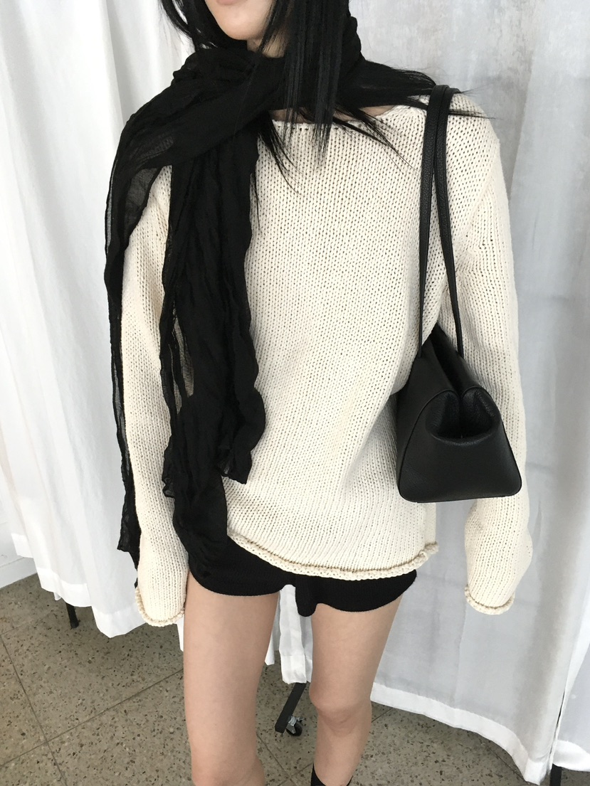 OVERK東大門實拍女裝新品時尚休閑熱賣真品人氣推薦針織衫棉OVERK針織衫圖色1