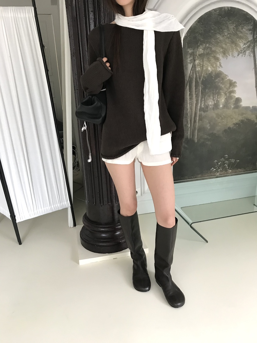 OVERK東大門實拍女裝新品時尚休閑熱賣真品人氣推薦針織衫棉OVERK針織衫圖色3